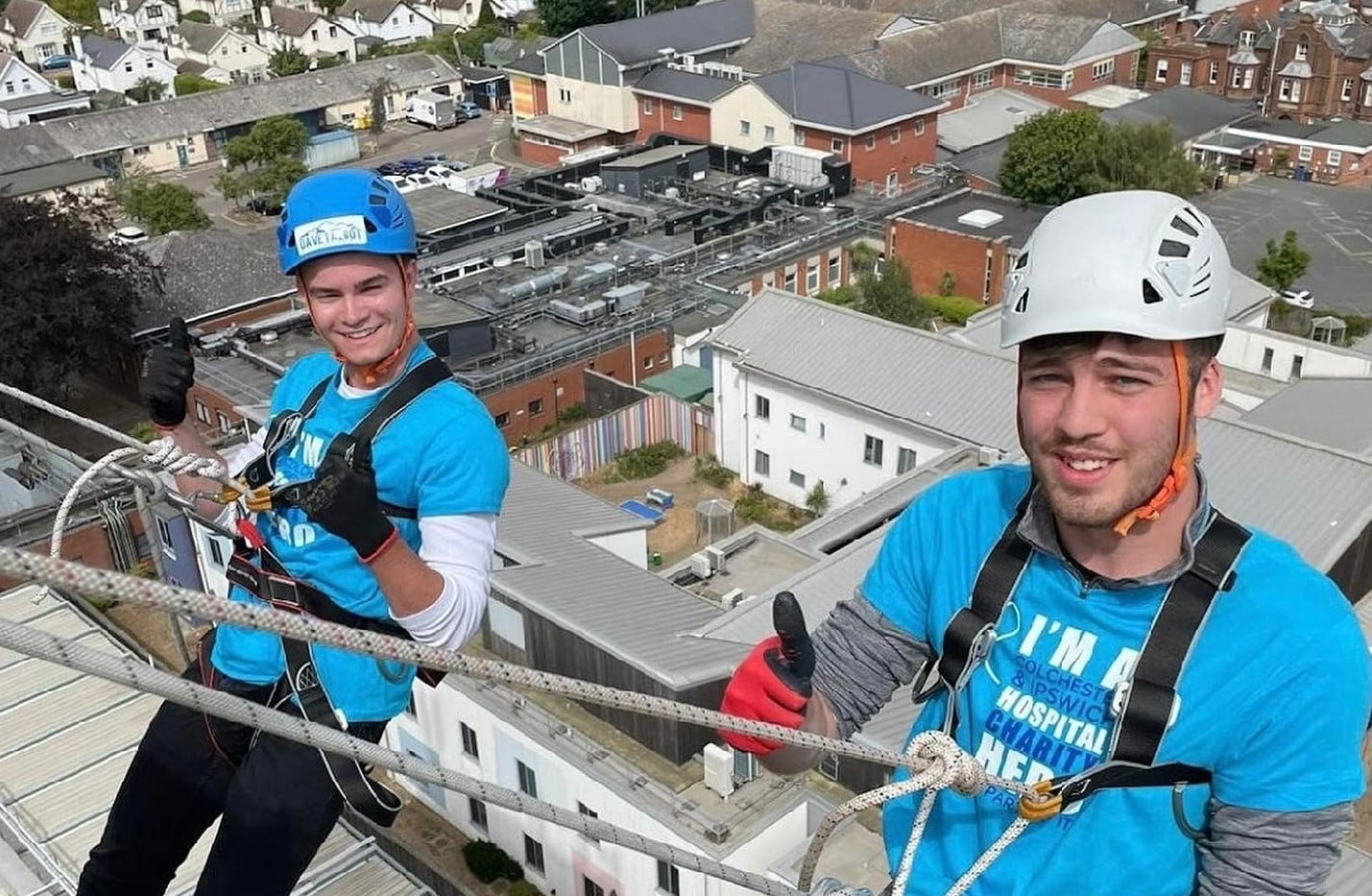 Blossom Appeal charity abseil